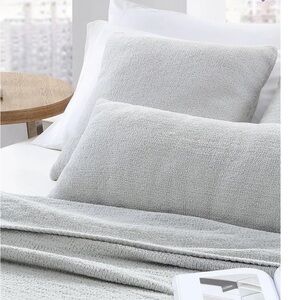 Sunday Citizen - Snug lumbar pillow sham 37” Cloud Grey buttery soft microfiber